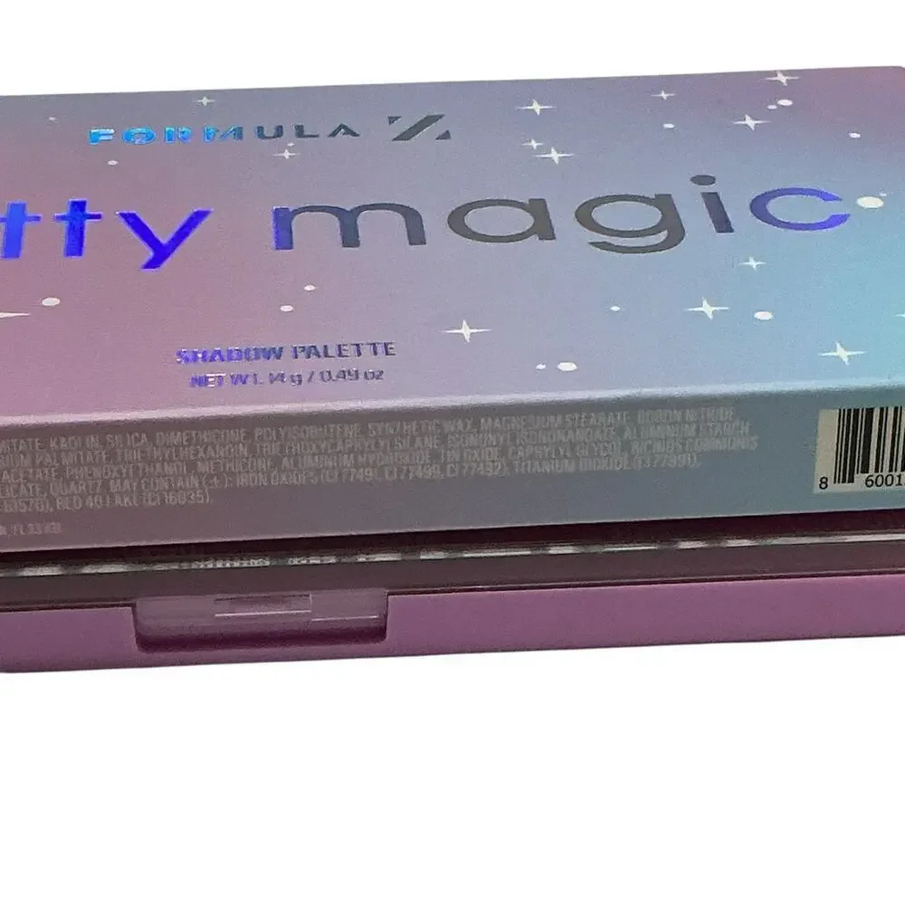Formula Z Pretty Magic Eyeshadow Palette Iridescent Shimmer Matte Mix New in Box